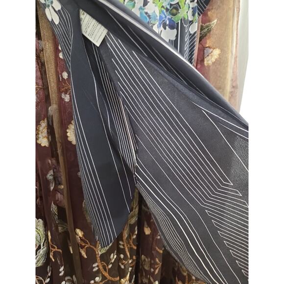 3.1 Phillip Lim Silk Blouse Size 6 Floral Stripes - Picture 16 of 16